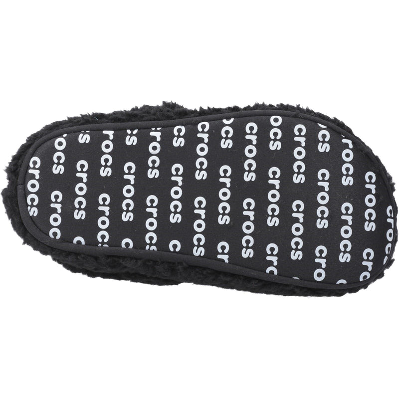 Crocs Classic Cozzzy Pantofole Nere In Sintetico