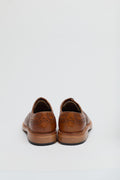 Ben Sherman Sugarman Brogue Scarpe Stringate Da Uomo In Pelle Marrone.