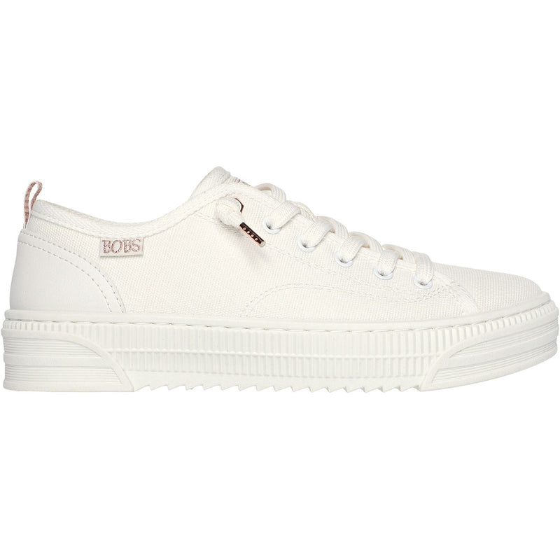 Skechers BOBS Copa Sneakers Da Donna In Tessuto Color Panna