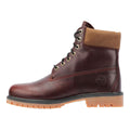 Timberland Heritage 6 Inch Waterproof Stivali Rossi In Pelle Da Uomo