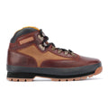 Timberland Euro Hiker Stivali Da Uomo In Pelle Marrone.