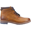 Hush Puppies Joel Stivali In Pelle Da Uomo Color Cammello