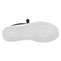 HEYDUDE Wally Canvas Scarpe Da Barca In Cotone Al 100% Per Uomo, Blu Scuro.