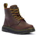 Dr. Martens Stivali Crewson Chukka Crazy Horse Marrone Scuro