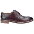 Hush Puppies Bryson Scarpe Brogue Da Uomo In Pelle Bordò