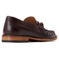 Base London Madison Scarpe Da Uomo In Pelle Color Cuoio Bruciato