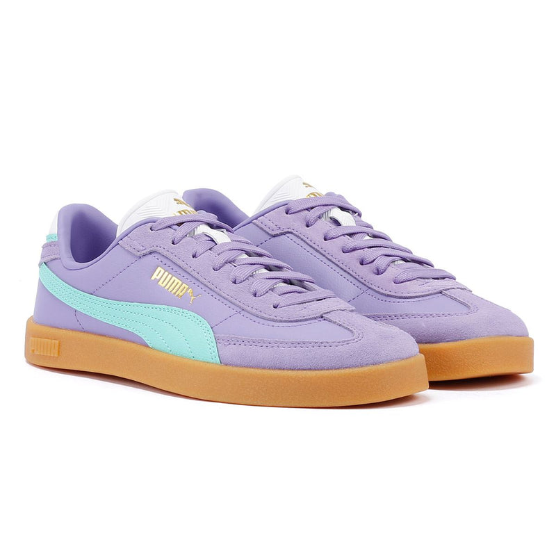 Puma Club II Era Sneakers Da Donna In Camoscio Viola/Blu