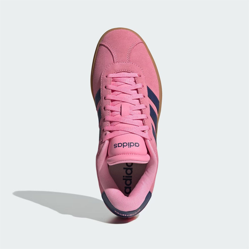 Adidas VL Court Bold Scarpe Da Ginnastica Rosa Da Donna In Pelle