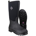 Muck Boots Chore Classic Tall Stivali In Gomma Nera Da Pioggia