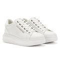 Karl Lagerfeld Kapri NFT Kounter Scarpe Da Ginnastica Bianche In Pelle Da Donna