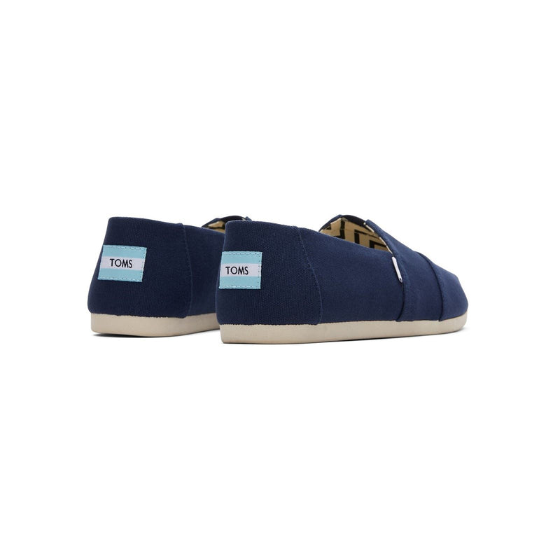 TOMS Alpargata Espadrillas In Cotone Al 100% Da Uomo, Colore Blu Scuro