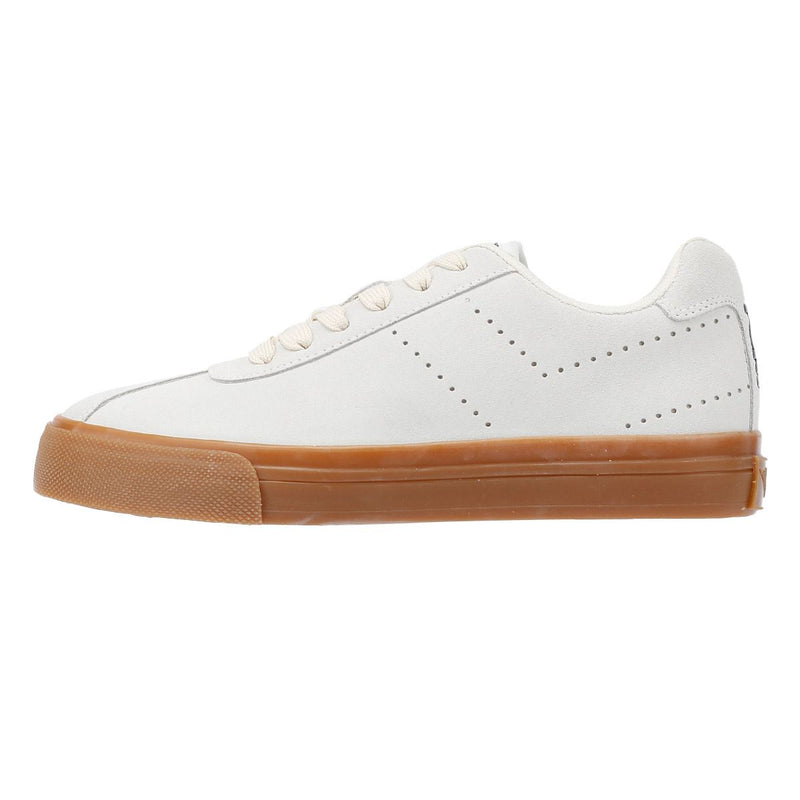 Pony Highbridge Low Sneakers Bianche In Camoscio