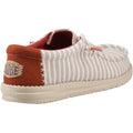 HEYDUDE Wally Resort Scarpe Mocassino Rosse Multi/Chili In Misto Poliestere Da Uomo