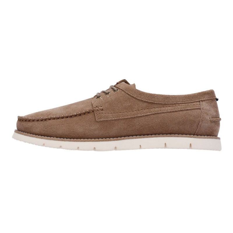 Ben Sherman Soho Scarpe Stringate Grigie Da Uomo In Camoscio