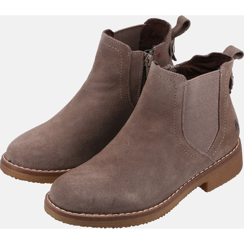 Hush Puppies Maddy Stivali Grigi In Camoscio Da Donna