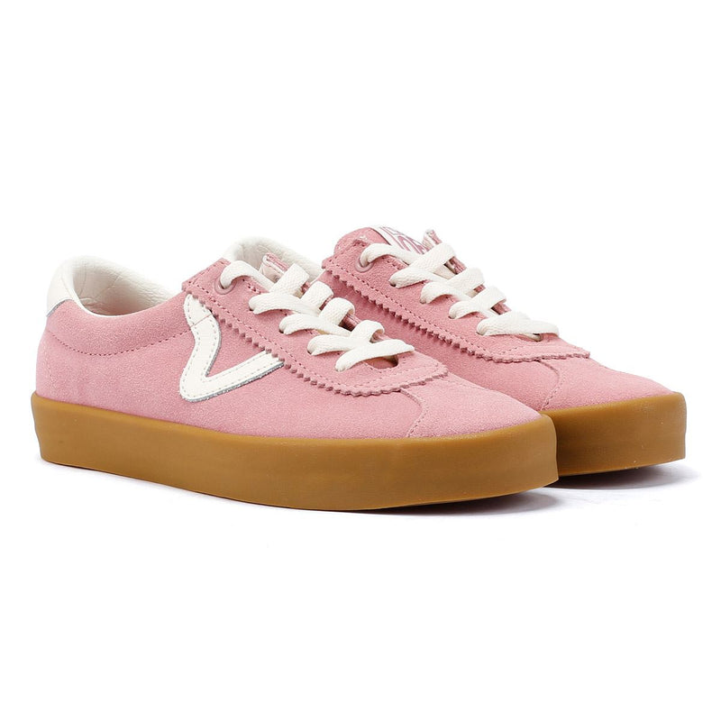 Vans Sport Low Sneakers Da Donna In Pelle Scamosciata Rosa