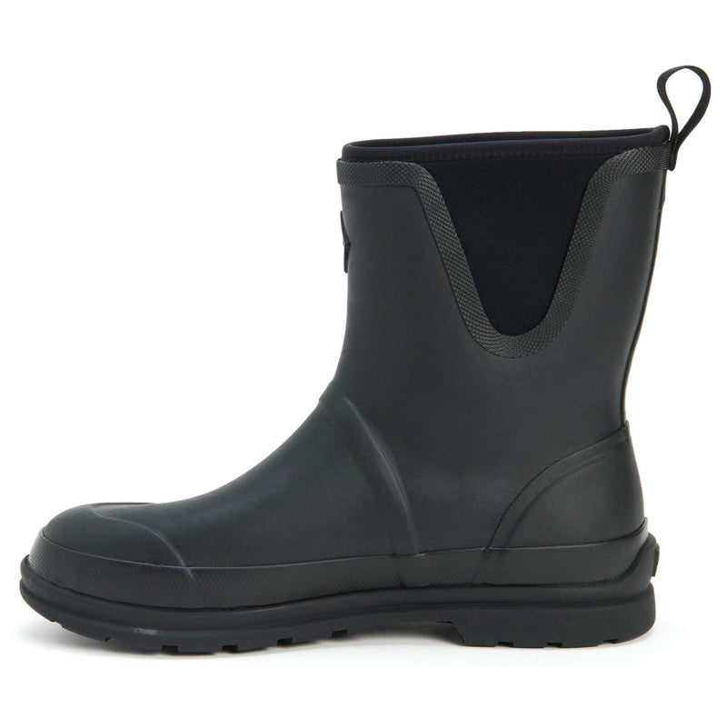 Muck Boots Originals Pull On Mid Stivali In Gomma Nera Da Pioggia