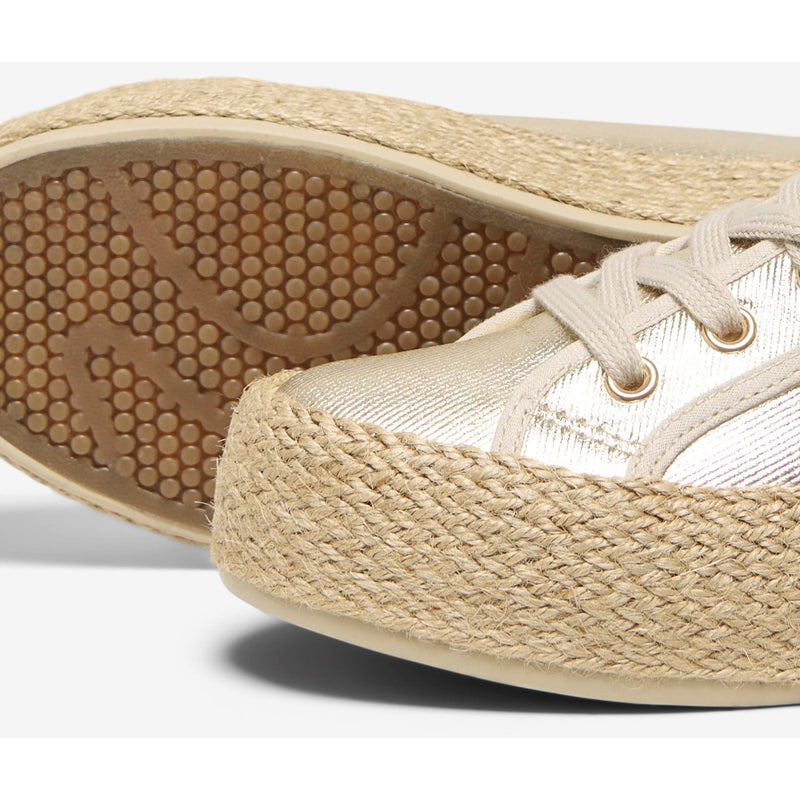 ONLY IDA 1 Scarpe Da Ginnastica In Cotone Da Donna Color Oro