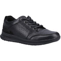 Hush Puppies Joseph Scarpe Stringate Nere Da Uomo In Pelle.
