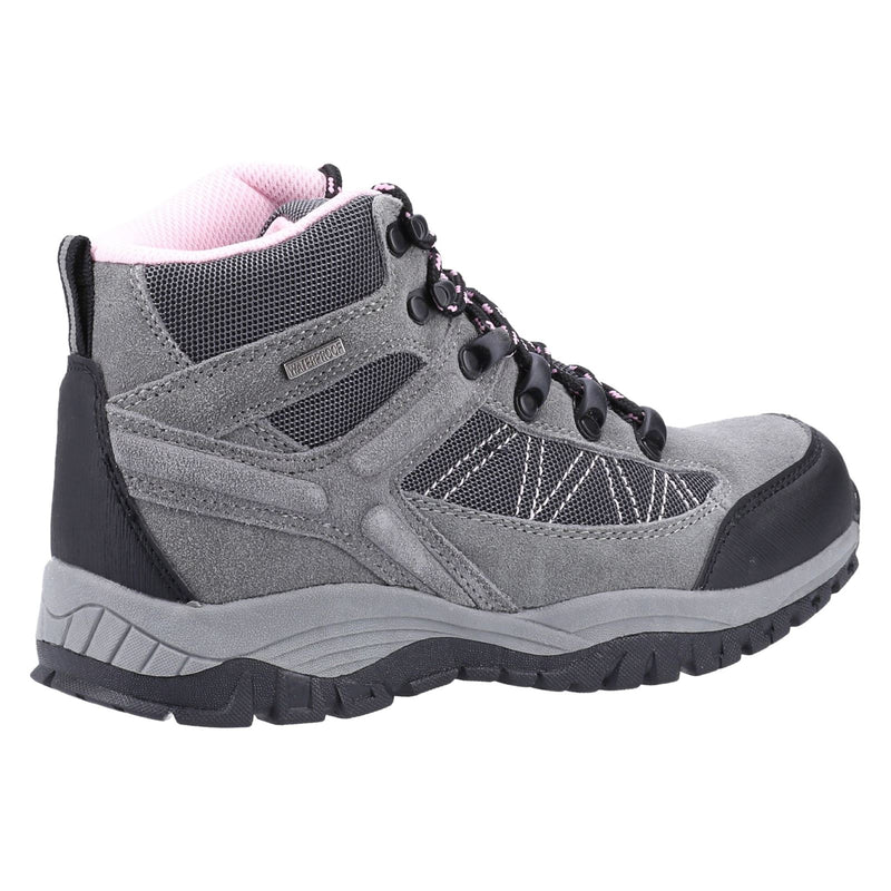 Cotswold Maisemore Stivali Da Trekking Grigi Da Donna In Camoscio