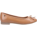 Hush Puppies Naomi Ballerine Piatte Da Donna In Pelle Color Cuoio