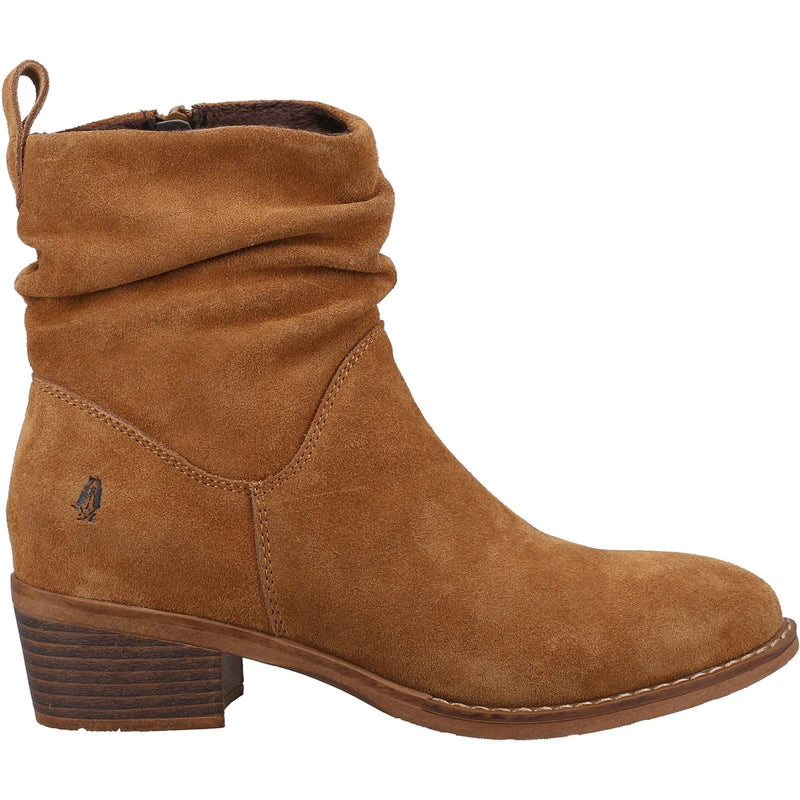 Hush Puppies Iris Stivali Marroni In Camoscio Da Donna