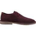 Hush Puppies Scout Scarpe Stringate Uomo In Camoscio Bordeaux