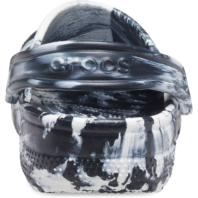 Crocs Marble Zoccoli Bianchi/Neri In Termoplastica