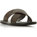 Dune Frankss Zeppa In Pelle Marrone Da Donna