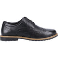 Hush Puppies Verity Scarpe Nere Stringate Brogue Da Donna In Pelle