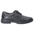 Hush Puppies Outlaw II Scarpe Stringate In Pelle Da Uomo Nere