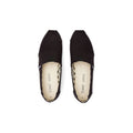 TOMS Alpargata Espadrillas Nere Da Uomo In 100% Cotone