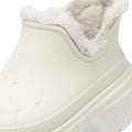 Crocs Stomp Lined Shorty Stivali Bianchi Da Donna