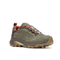 Merrell Moab Speed 2 Scarpe Da Ginnastica Verdi In Pelle Da Uomo