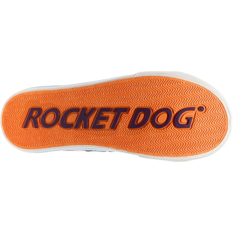 Rocket Dog Jazzin Dens Sneakers Arcobaleno Da Donna In Cotone