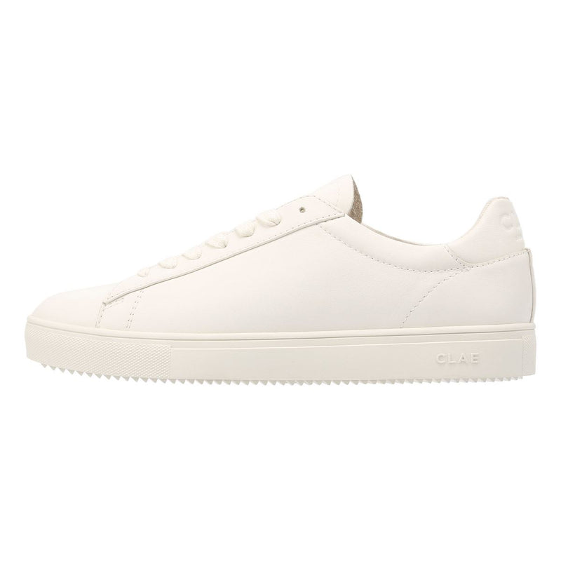 Clae Bradley Essentials Sneakers Bianche In Pelle Da Uomo