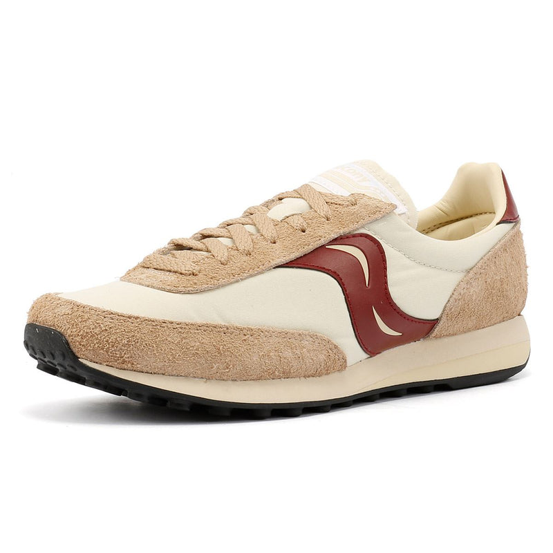 Saucony Trainer 80 Original Sneakers Beige In Camoscio