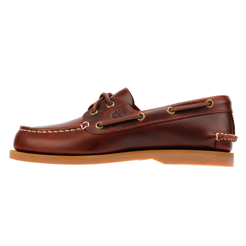 Timberland Classic 2 Eye Scarpe Da Donna In Pelle Rosse