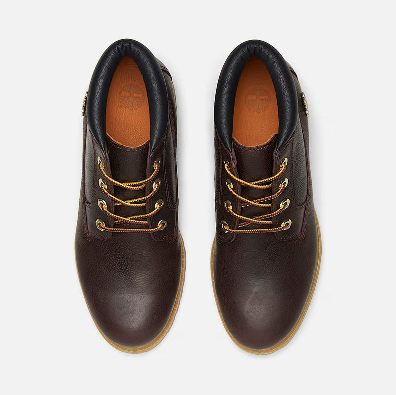 Timberland Premium Espresso Nelson Stivali Da Uomo In Pelle Marrone.