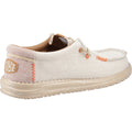HEYDUDE Wally Coastline Scarpe Da Barca Argento In Tessuto Da Uomo