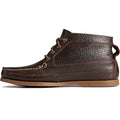 Sperry Authentic Original Boat Chukka Tumbled Stivali Da Uomo Marrone Scuro