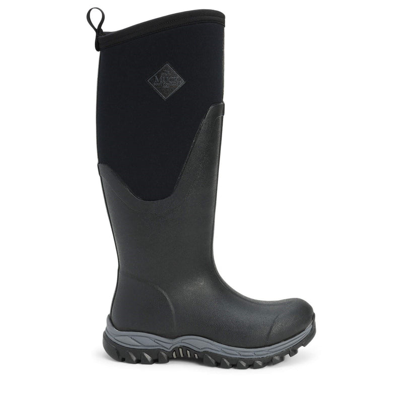 Muck Boots Arctic Sport II Tall Stivali In Gomma Nera Da Pioggia