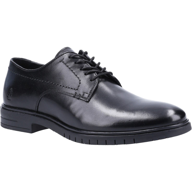 Hush Puppies Sterling Scarpe Stringate In Pelle Da Uomo Nere