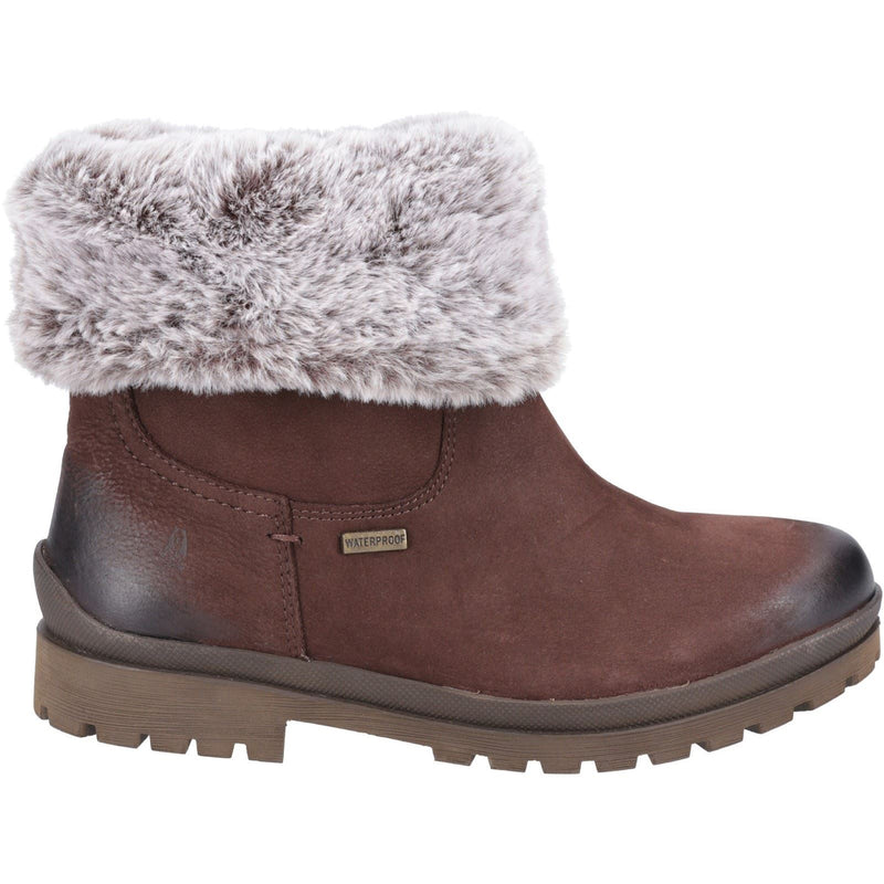 Hush Puppies Alice Stivali Da Donna Marroni In Pelle