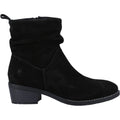 Hush Puppies Iris Stivali Da Donna In Pelle Scamosciata Neri