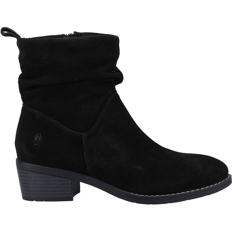 Hush Puppies Iris Stivali Da Donna In Pelle Scamosciata Neri