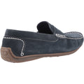 Hush Puppies Roscoe Scarpe Da Barca In Pelle Blu Scuro Da Uomo