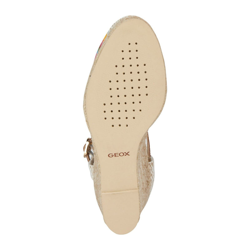 Geox D GELSA Sandalu Da Donna Color Cammello