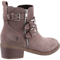 Hush Puppies Jenna Stivali Da Donna In Pelle Color Taupe