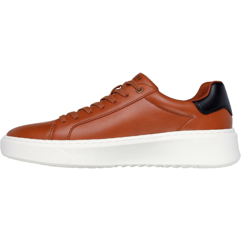 Skechers Court Break Suit Sneaker Sneakers Sintetiche Da Uomo Color Cognac